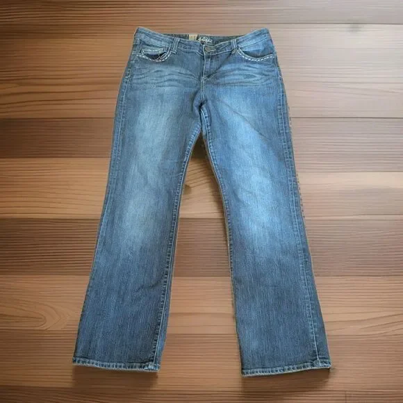 KUT from the Kloth Catherine Boyfriend Jeans Blue Wash Size 14 Cut# 73827 - Picture 1 of 15